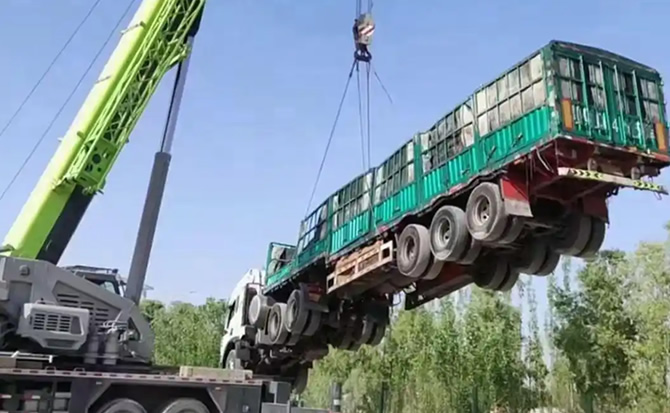 福山区道路脱困救援案例